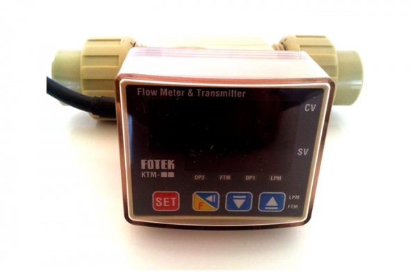 Paddle Wheel Flow Sensor & Meter